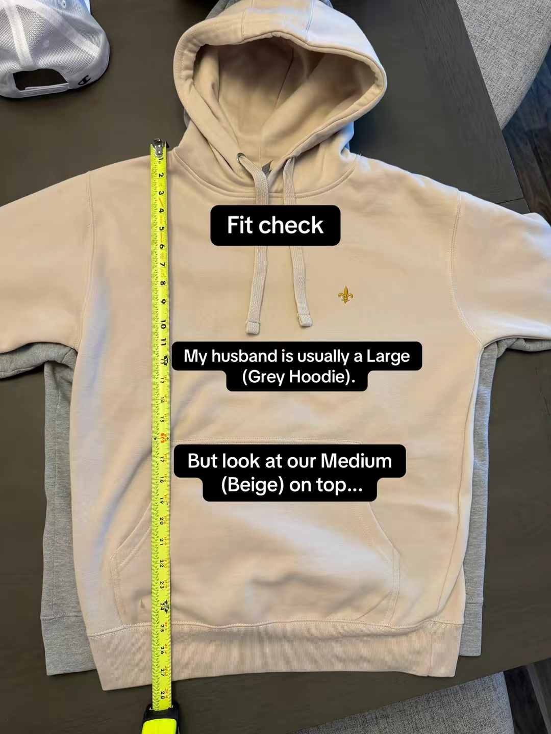 Bosna Ljiljan Premium Hoodie (Sand)