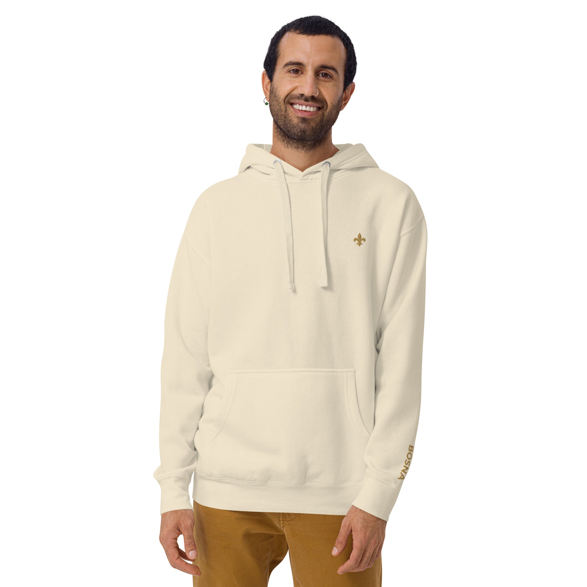 Bosna Ljiljan Premium Hoodie (Sand)