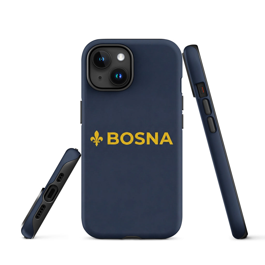 Bosna Midnight Carbon: Precision Graphic – Tough Case for iPhone®